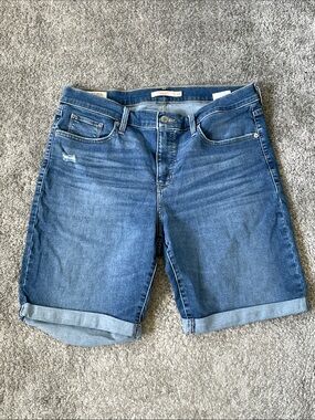 EC Levi's Denim Bermuda Shorts - Size 16W